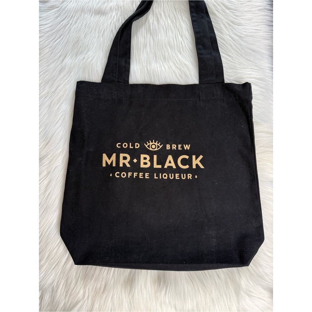 Mr. Black Coffee Liqueur Espresso Martini Black Tote Bag - Picture 3 of 6